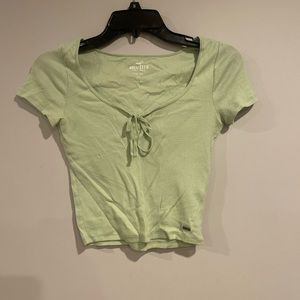 hollister baby tee
